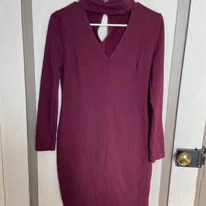 Plum dress